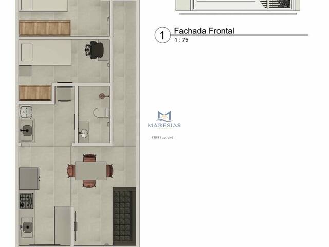 #CA622 - Apartamento para Venda em São Sebastião - SP